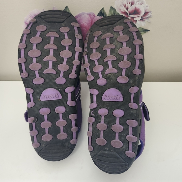 Kamik Crab Sz 6 Purple Sandals Cloaed-Toe Woman Youth Gorpcore Hiking Outdoor - Picture 8 of 13